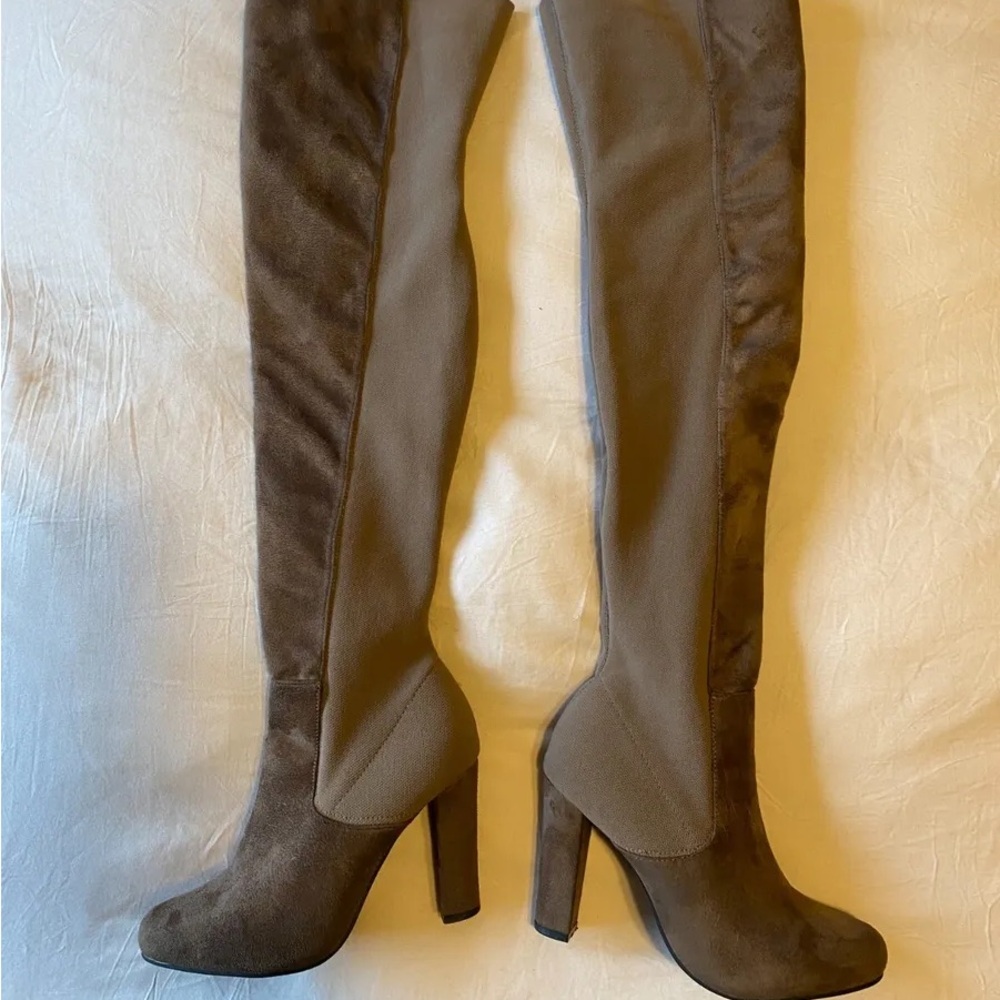 Knee high boots